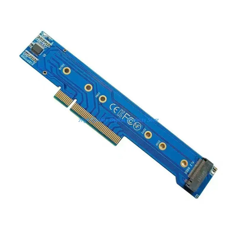 u2je pcie adapter card pcie3.0 4.0x8 لـ 1U chassis to 2 nvme M.2 NGFF SSD Adapter
