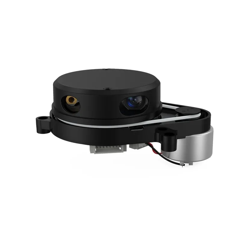 Glow YDLIDAR X4 Pro 360-Grad-2D-Laser-Range-Lidar-Scanner, dreieckig, 10 Meter Scanradius, Raspb
