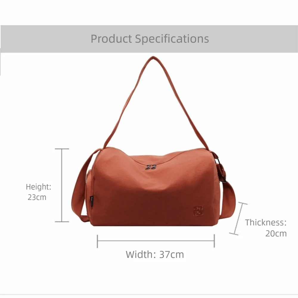 Bolsa tote de viagem multifuncional portátil, alta capacidade com bolso para sapatos, esportes, academia, fitness, yoga, mochila