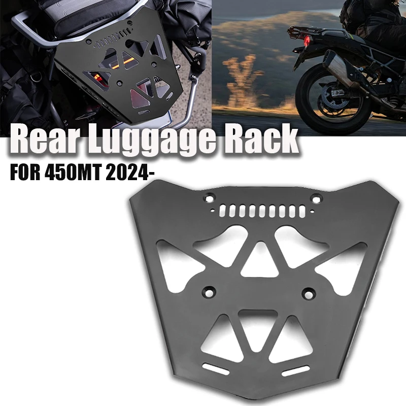 Motorcycle Rear luggage rack For CFMOTO 450MT CF MOTO 450 MT MT450 2024 2025 Rear Carrier Rack Tail Box Support Bracket
