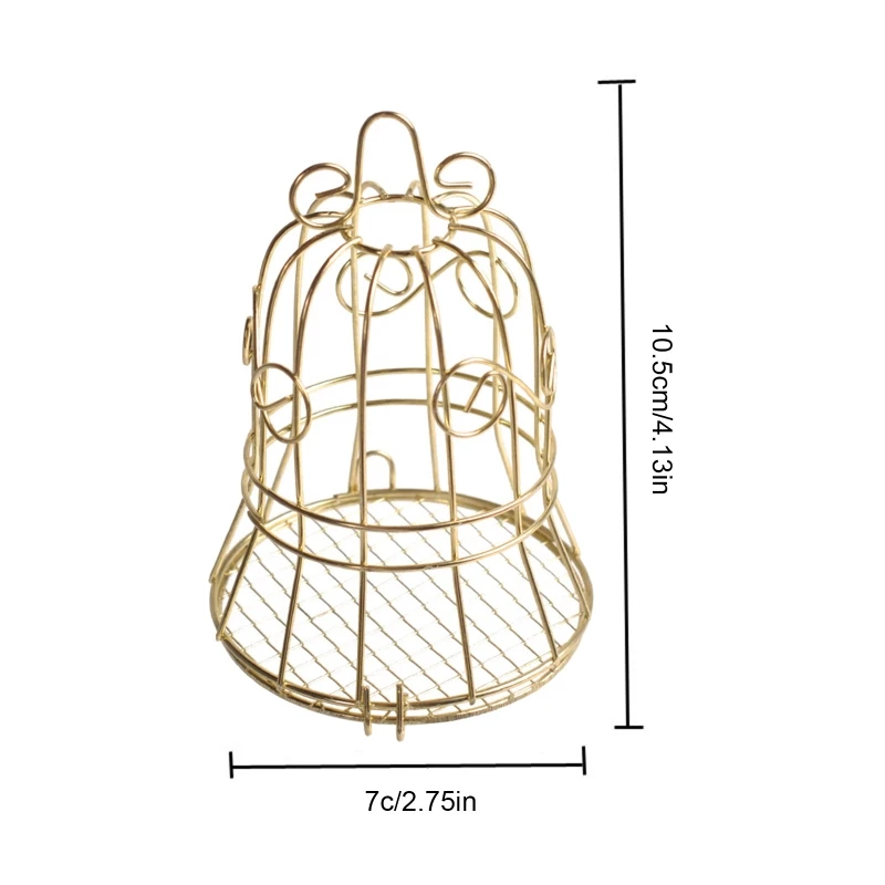 Comederos Metal para pájaros, herramienta alimentación bolas sebo colgante para decoración jardín libre,