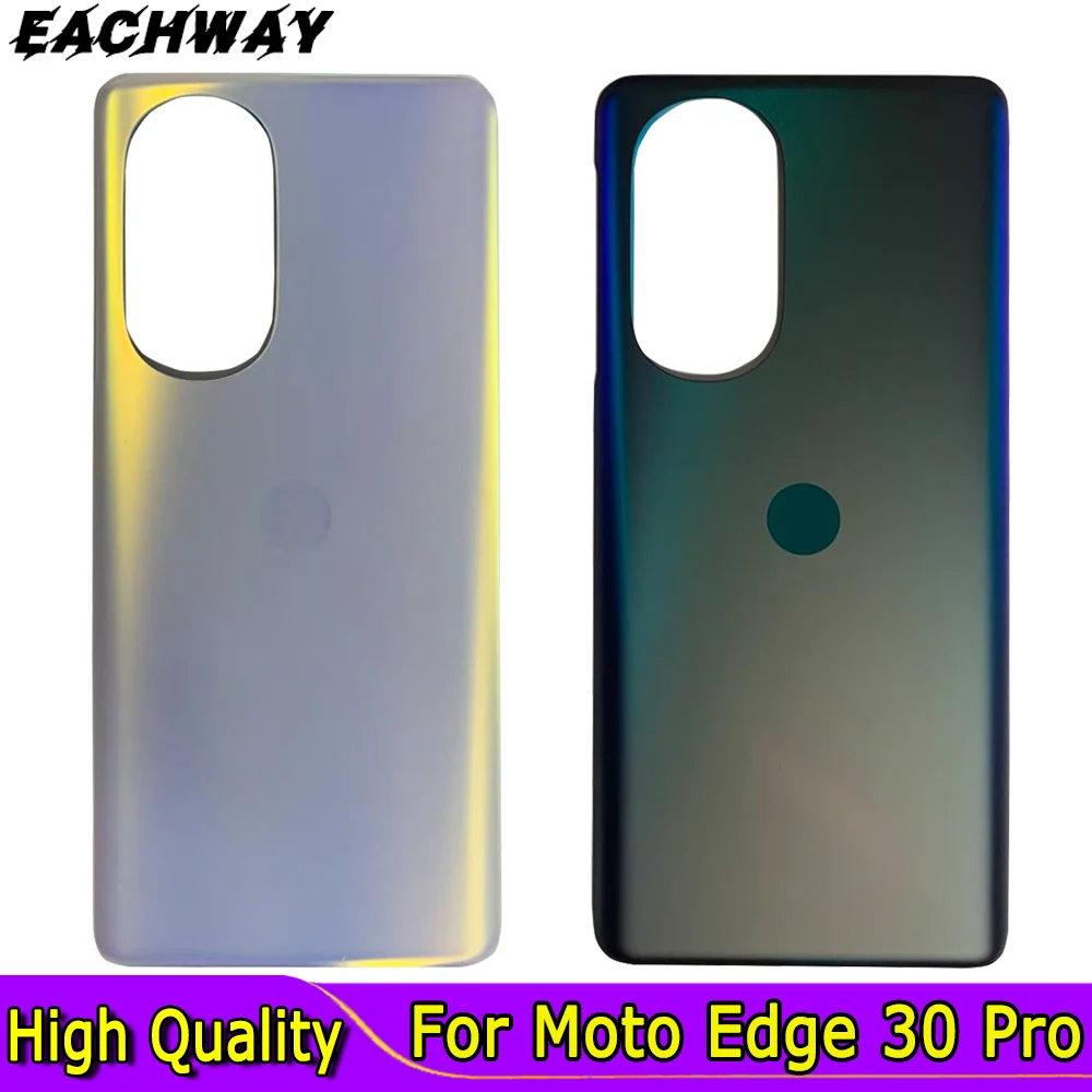 

6.7" New For Motorola Edge 30 Pro Battery Cover Door Rear Panel Housing Repair Replace XT2201-1 For Moto Edge 30Pro Back Cover