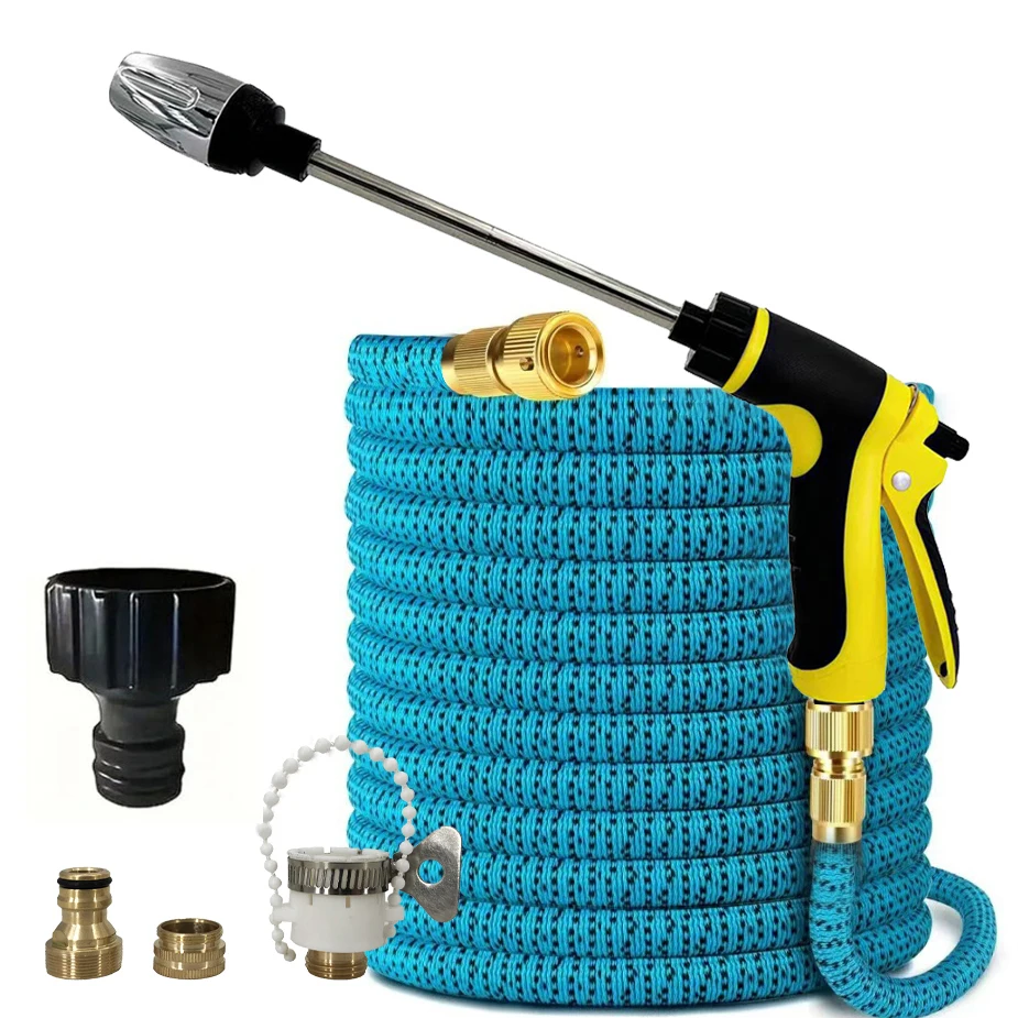 

Garden Magic Hose Hose High-Pressure Car Washing Water Gun Household Flexible Hose Hose Foam Suit Garden Watering Gun