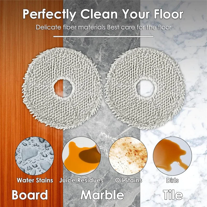 

Запасные части ABKY (20 шт.) N30 Omni, совместимые с комплектом аксессуаров ECOVACS DEEBOT N30 Omni