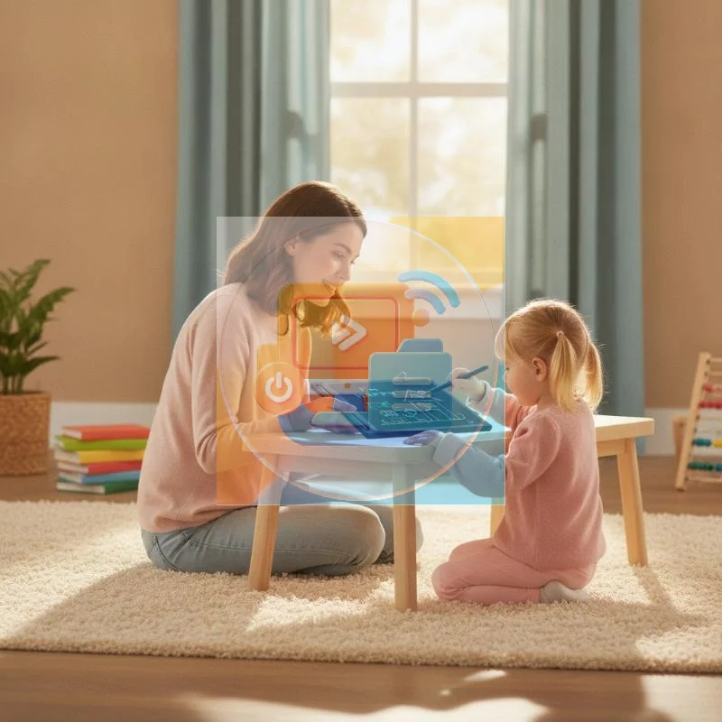 Kids Education Tablet - 6.5 İnç LCD Çizim Yazma Tableti