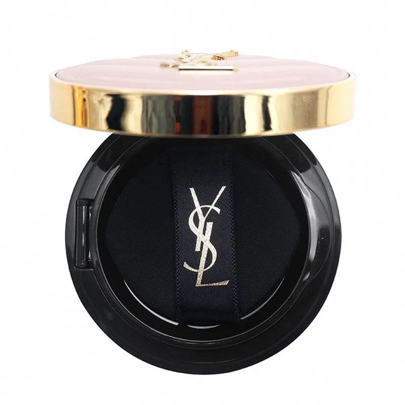 YSL Touche Eclat Glow Pact Cushion Foundation B10 B20 12g Long Lasting Hydrating Brightening Flawless Coverage Radiant Skin Make