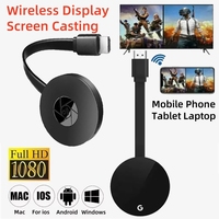Wifi Display Dongle Wireless 1080P HD Mirror Streaming Same Screen Adapter HDTV Receiver for Anycast Airplay DLNA Miracast Mode