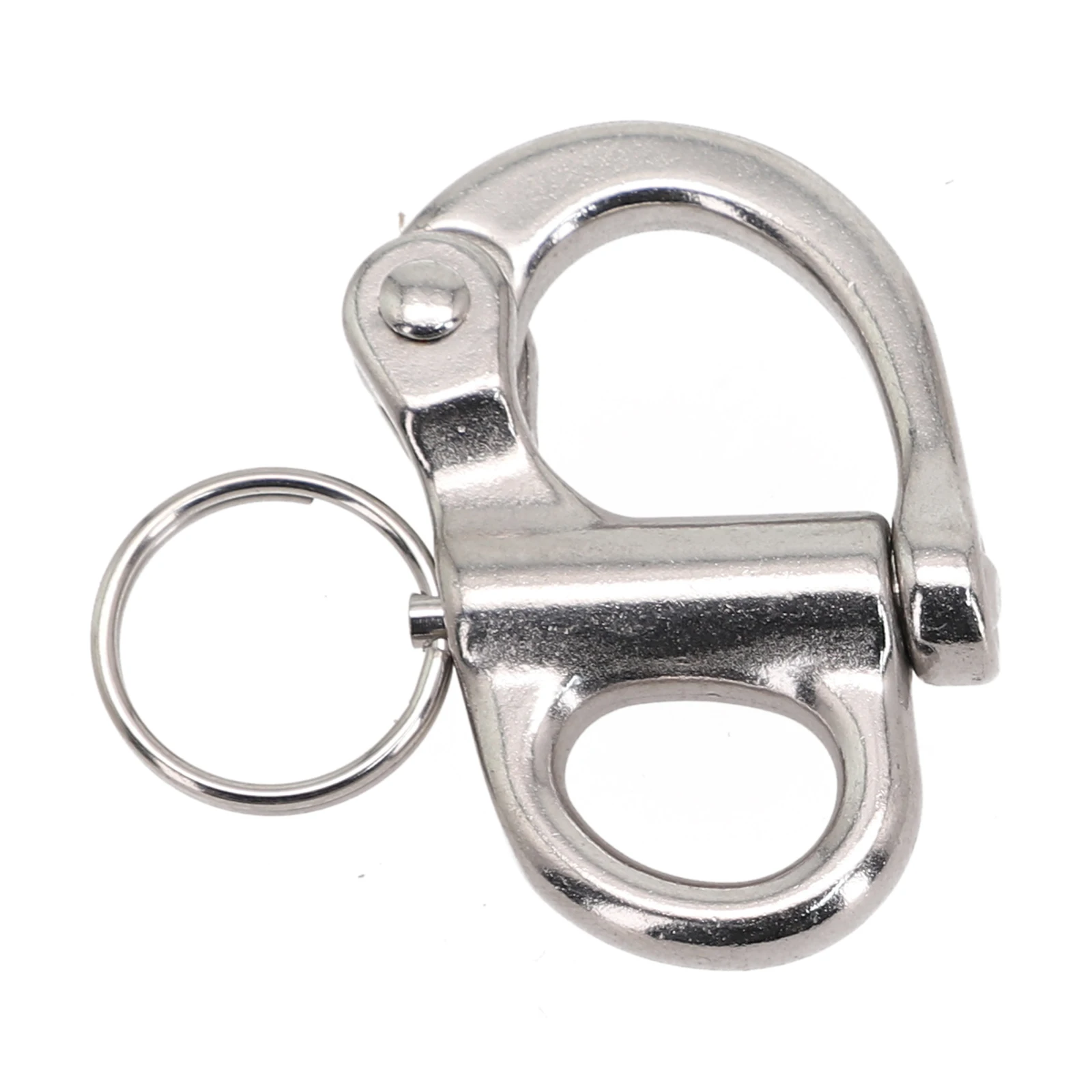 Heavy Duty Stainless Steel Quick Release Anchor Chain Eye Shackle Swivel Hook Suitable for Marine and Architectural Needs