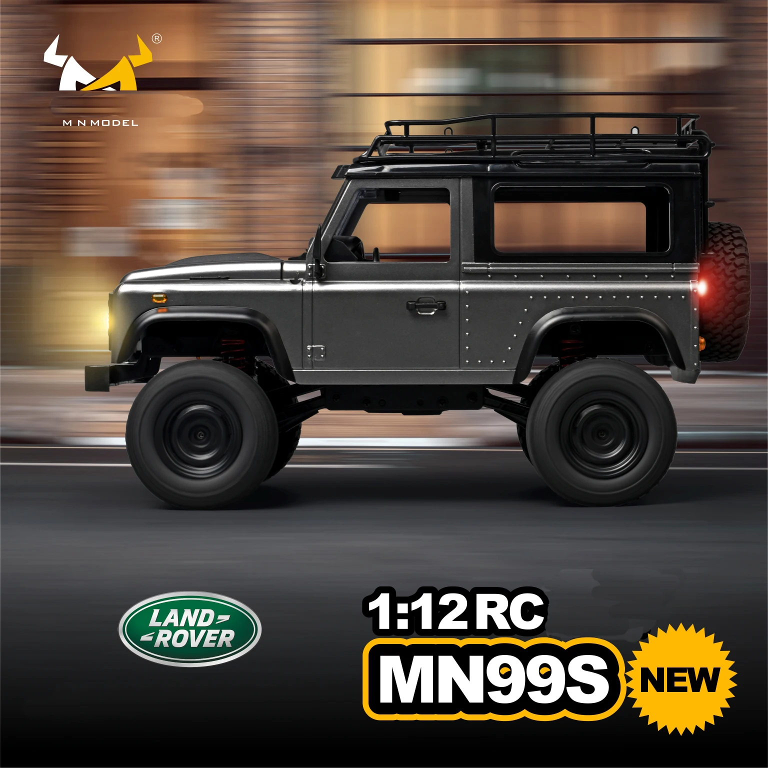 WPL 1/12 MN99S Model samochodu RC 2.4G Zdalne sterowanie 4X4 Off Road LED Light 4WD Wspinaczka RC Ciężarówka Zabawka Prezent dla chłopca