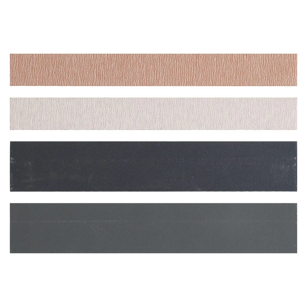 4PCS 15CM(5.91in) Length Fret Sanding Paper Sandpaper Sandpaper Color Fret Sanding Tool Luthier Sanding Tool For Guitar Fret