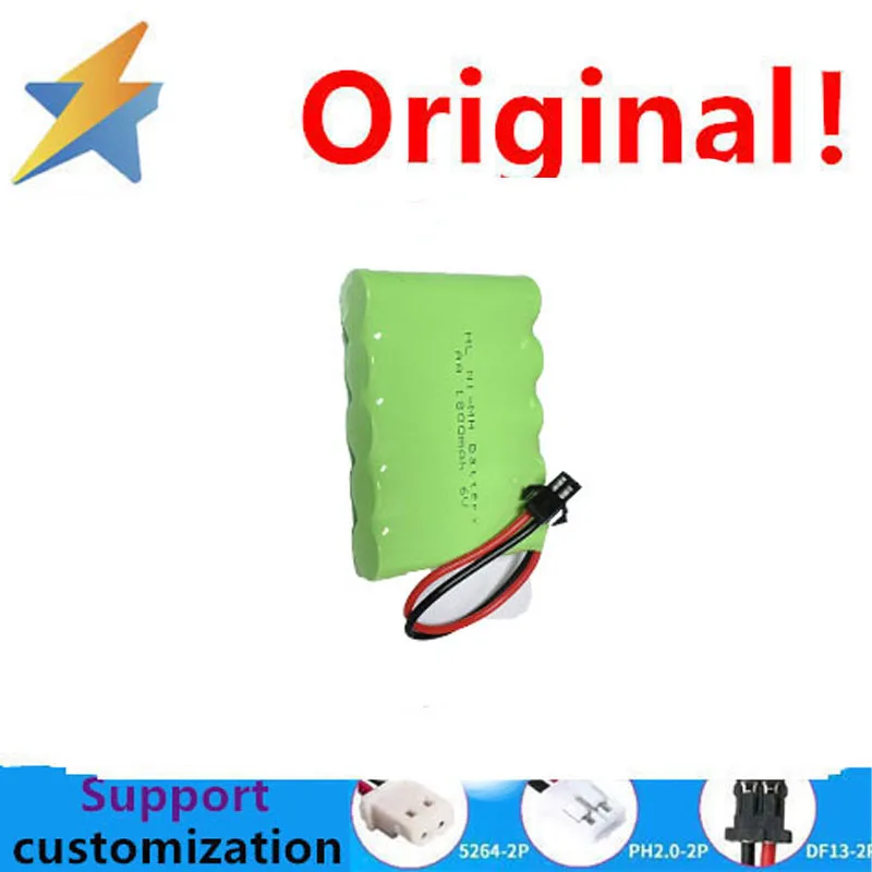 buy more will cheap Pump truck remote control battery 6V AA1800mAh, overhead crane remote control internal 10440