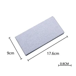 2024 New Men Long Thin Slim Casual canvas purse Male Credit Card Holder Brown Money Purses Solid Simplicity Wallet For Man