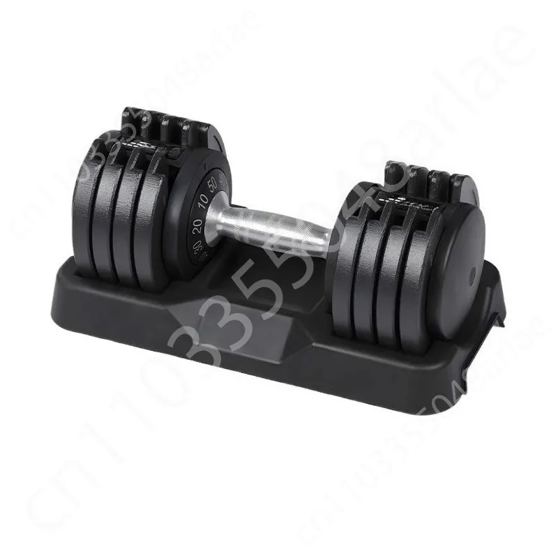 

Adjustable dumbbells Men's arm muscles Home fitness equipment One second quick adjustment 4.5-22 kg
