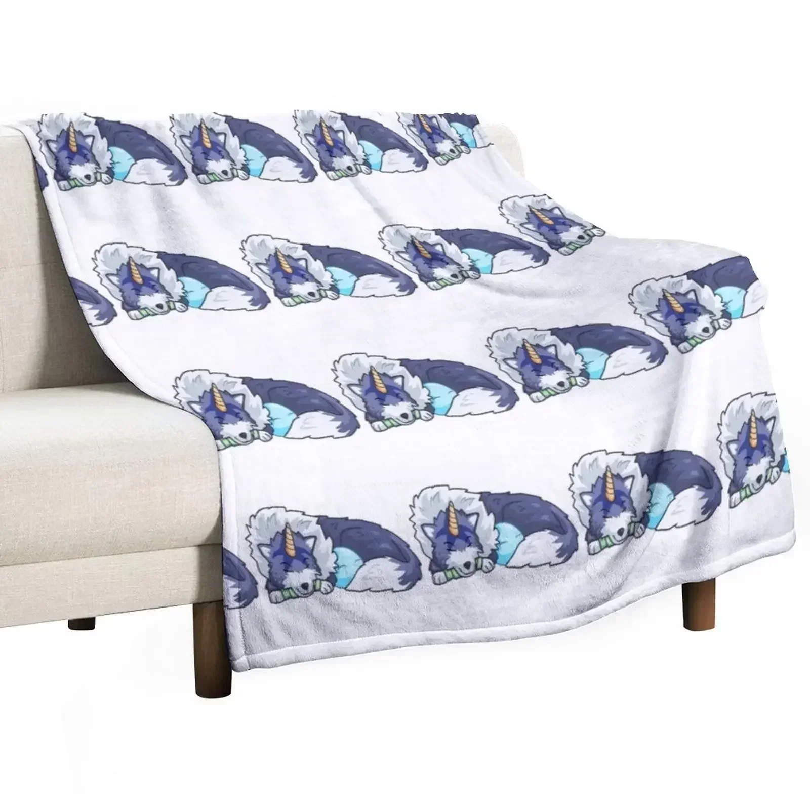 That Time I Got Reincarnated as a Slime - Ranga and Rimuru Sleeping Throw Blanket Camping Winter beds Soft Plush Plaid Blankets