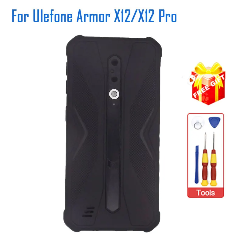 New Original Ulefone Armor X12 X12 Pro Battery Cover With Mic NFC Sticker Antenna Accessories For Ulefone Armor X12 Pro Phone