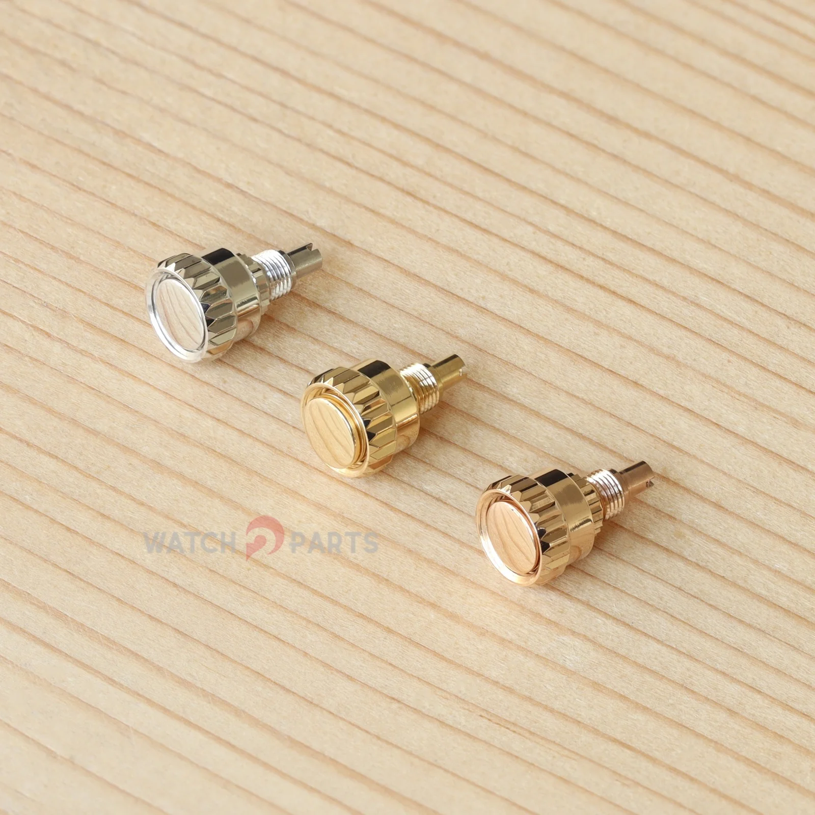 18K Gold/White Gold/Rose Gold Watch Button Pusher for Rolex Daytona 40mm Watch
