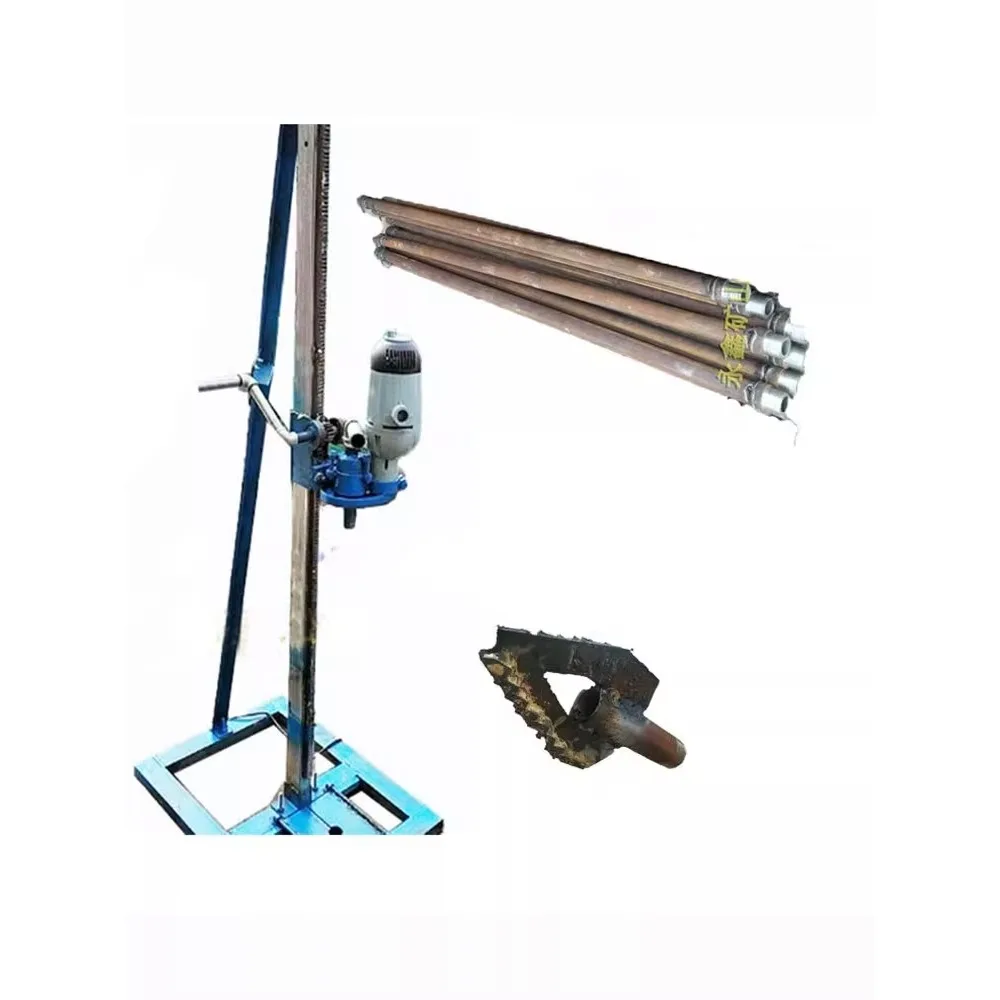 Germany and Japan imported drilling machine, small household drilling equipment, fully automatic lifting hand-held support machi