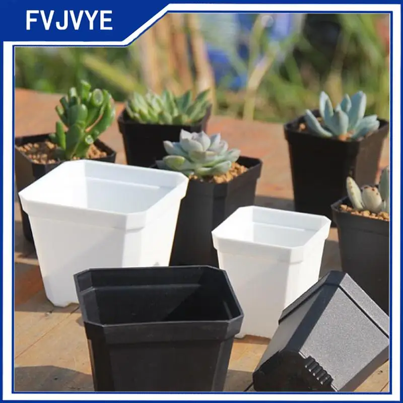 7cm 10cm Mini Flower Pots Planters Grow Pot Plastic Small Nursery Pot Grow Box Seedling Tray Garden Tools Transplant Flowerpot