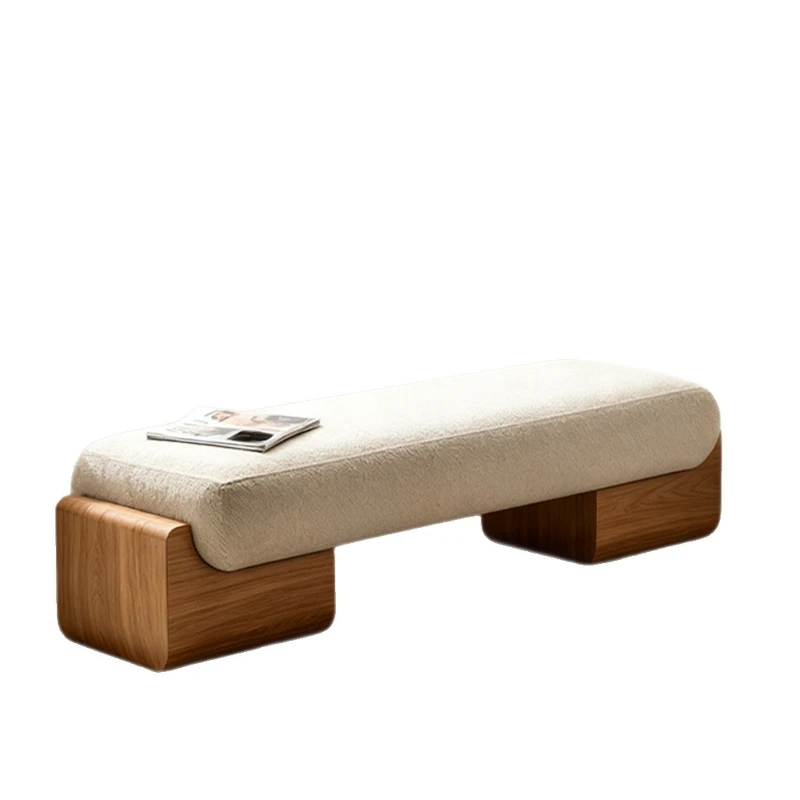 Nordic home shoe changing stool, casual creativity, fitting room bench