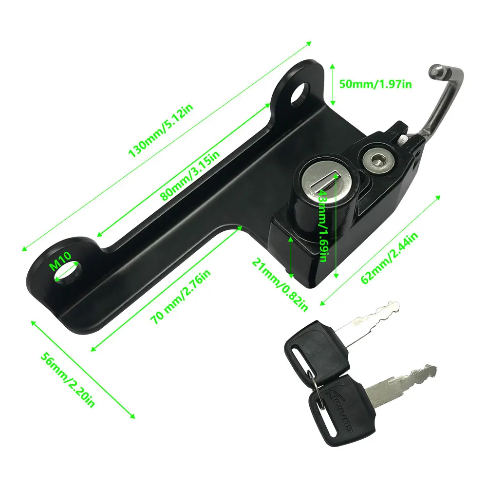 For R1200GS R1250GS Helmet Lock Mount Hook Side Anti-theft Security For BMW R1200 GS LC ADV 2013-2019 R1250GS Adventure 2019