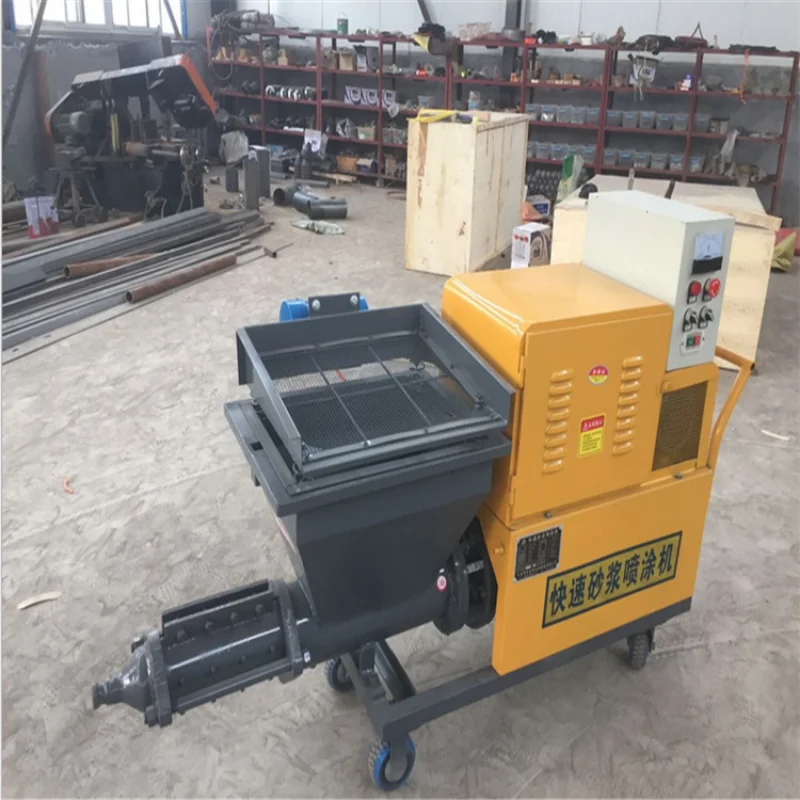 YG Hot Sale Diesel Engine Mortar Spraying Plaster Machine Building Construction Cement Stucco Sprayer Equipment Manufacturer