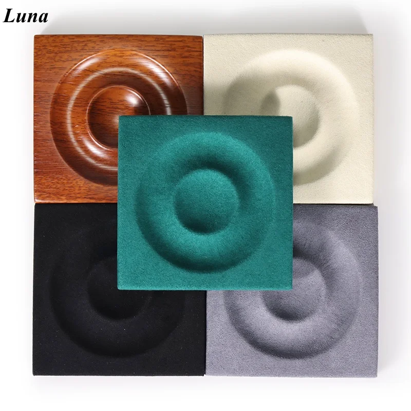 Resin Bracelet Display Tray - Beaded Bracelet & Bangle Jewelry Storage & Display Prop, for Photo Shooting & Live Streaming