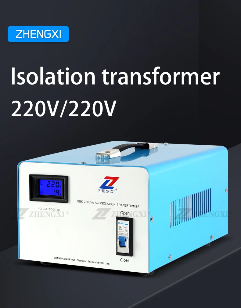 Imagem -06 - Transformador Isolado ac Monofásico Transformador de Tensão Gbk2kva 2000w 220v a 220v