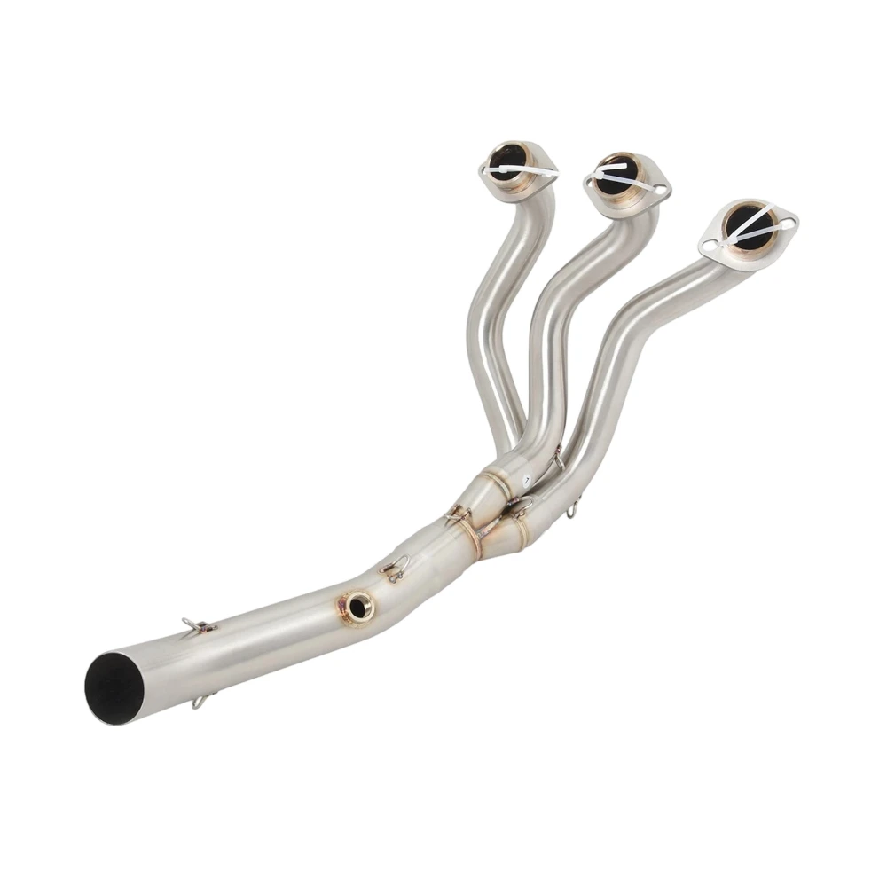 Für Yamaha MT-09 FZ09 XSR900 2014-2020 Motorrad Mittelrohr Auspuff 51mm Auspuffrohre Auspuffanlagen – Detail 2