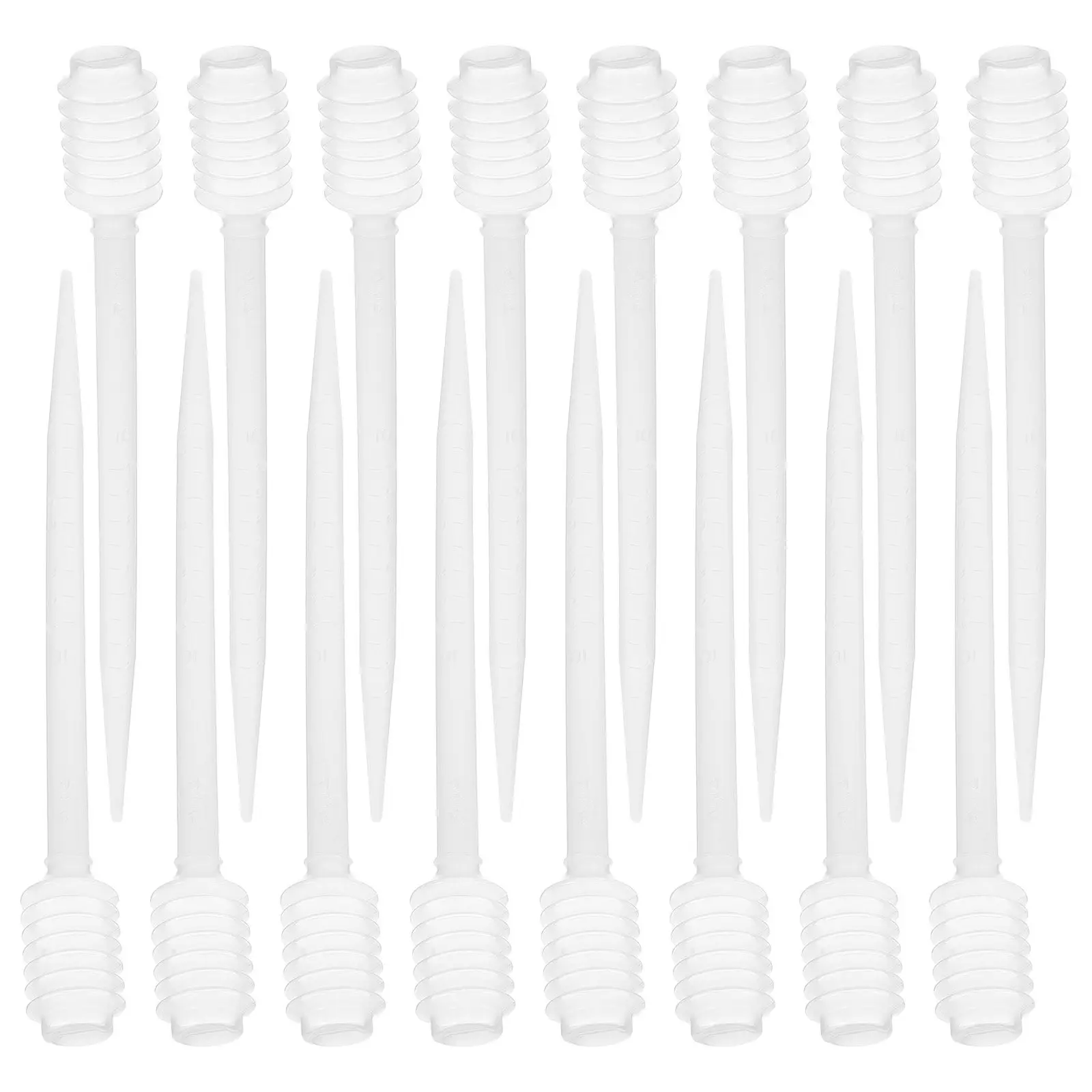 

50 шт. пипеток-капельниц: одноразовые пластиковые пипетки объемом 10 мл для лабораторных исследований, отбора проб жидкостей, эфирных масел, научных работ