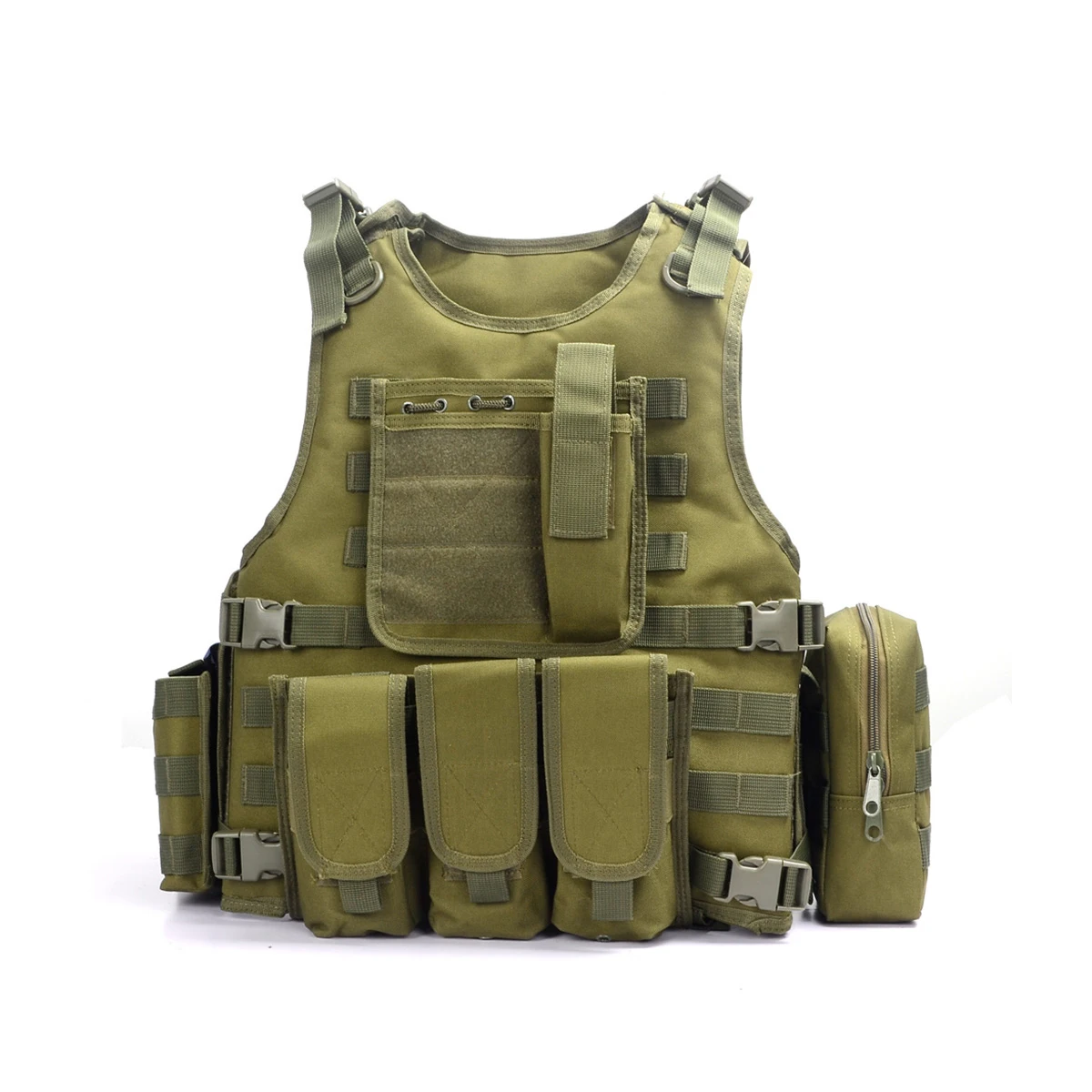 

Tactics Vest Training 600D Camo Style Outdoor Tactical Air Soft Plate Carrier Bag Pouch Molle Outdoor Tactical Vest