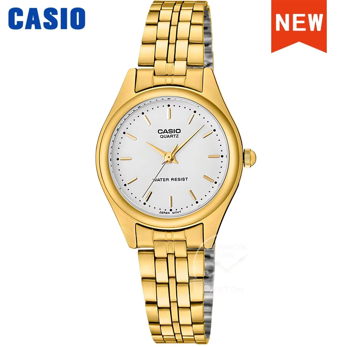 Casio Women's Quartz Watch 28mm Stainless Steel LTP-1129G-7A