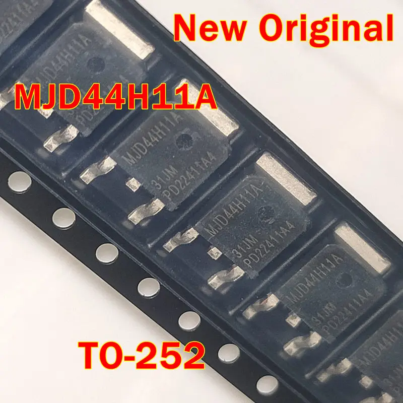 

New and Original MJD44H11A DPAK (SOT428C) 80V 8A NPN high power bipolar transistor