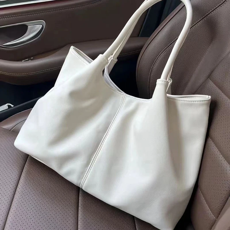 Women's Tote Bag New Versatile Fashion Large Capacity Shoulder Bag for Outgoing Leisure Big Bag Elegance and High Sense Handbag