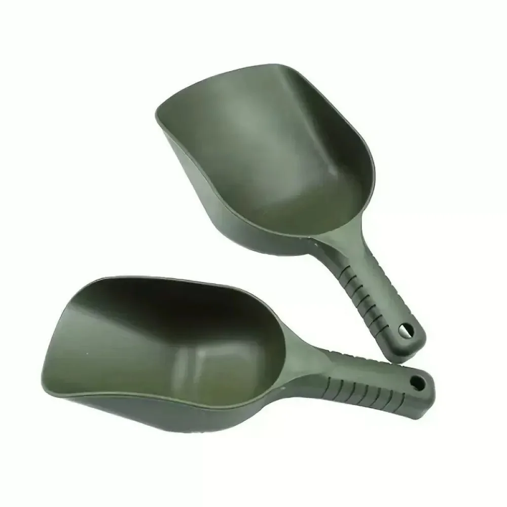 Durable Plastic Bait Shovel Deepened Scoop For Fishing Tackle Outdoor Feeding Tool Lightweight Portable Design For Yoto