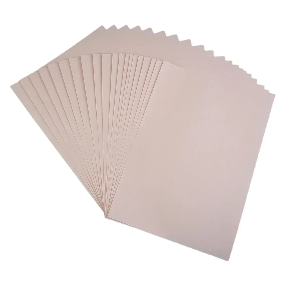 20 Stuks Thermische Overdracht Papieren Voorkant Wit Zwart Roze A4 297*210Mm Afdrukken Kleur Goed Effect Thermische Overdracht Papier