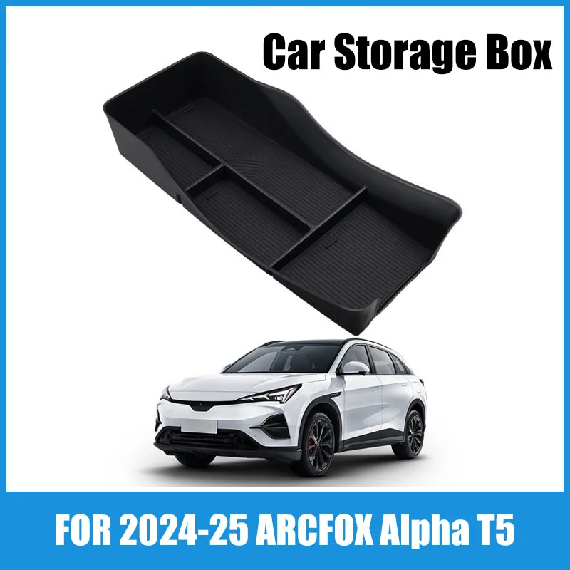 

Suitable for 2024-25 ARCFOX polar fox Alpha T5 car central control lower storage box central control storage