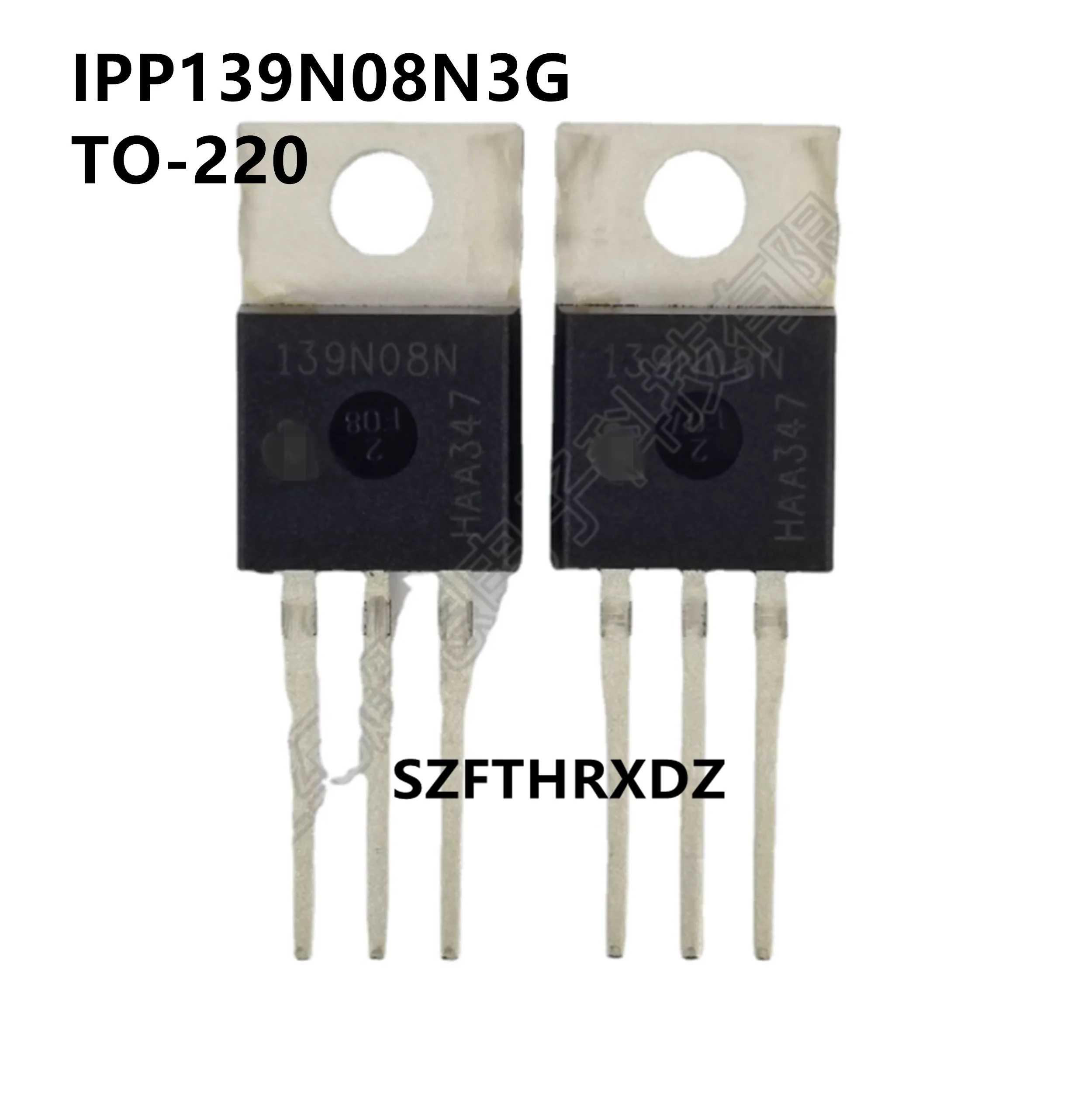 10pcs  100%  New Imported Original  IPP075N15N3G  IPP139N08N3G  IPP05N03LBG  IPP60R250CP  TO-220