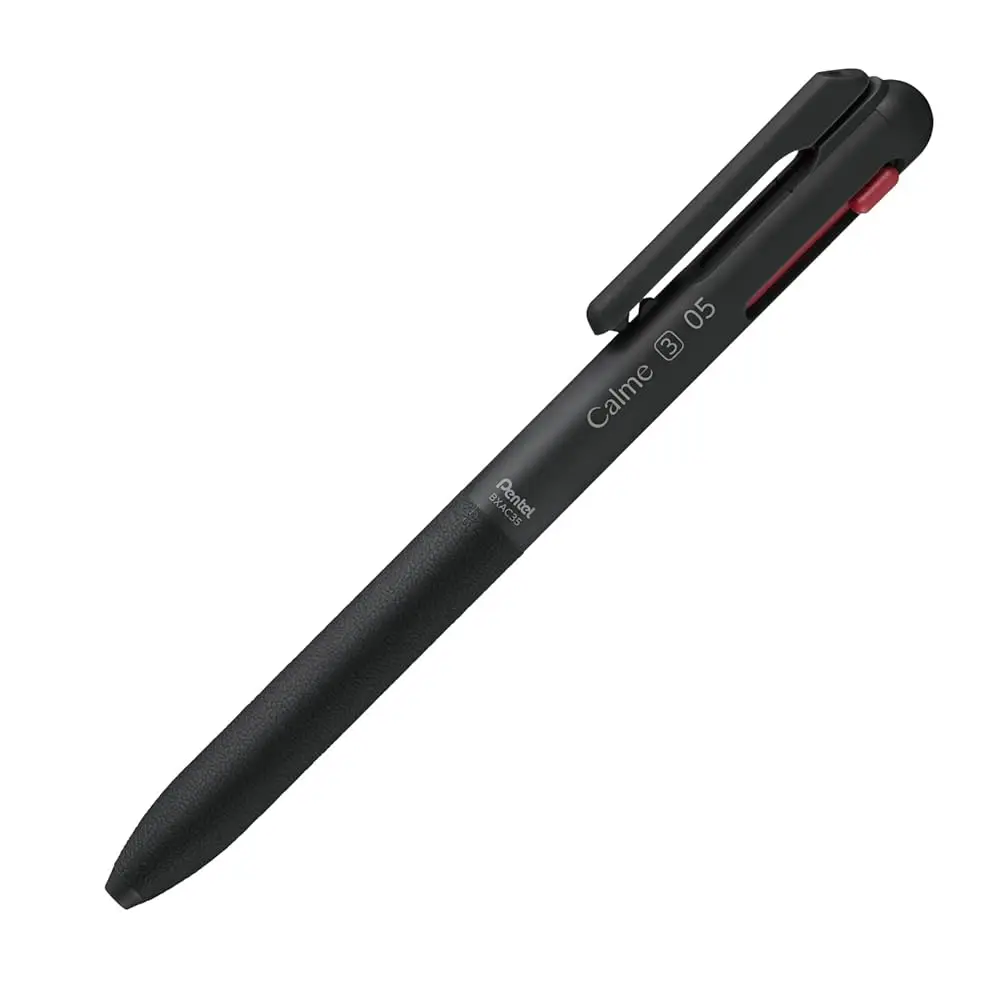 

BXAC35A Tri-Color Ballpoint Pen, Calme, 0.5mm, Black