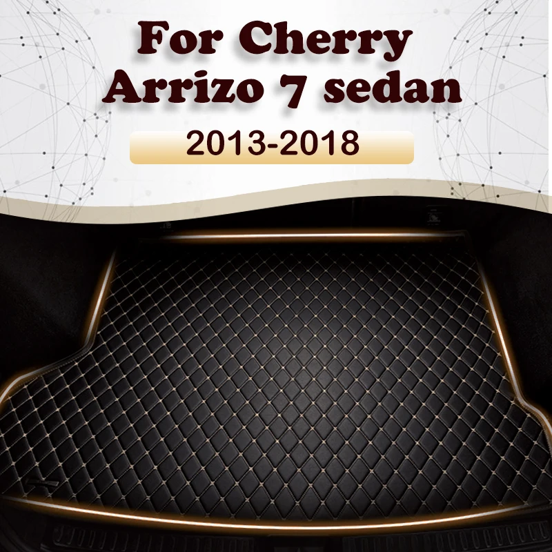 

Коврик для багажника автомобиля для Chery Arrizo 7 Sedan 2013 2014 2015 2016 2017 2018, пользовательские автомобильные аксессуары, украшение интерьера автомобиля