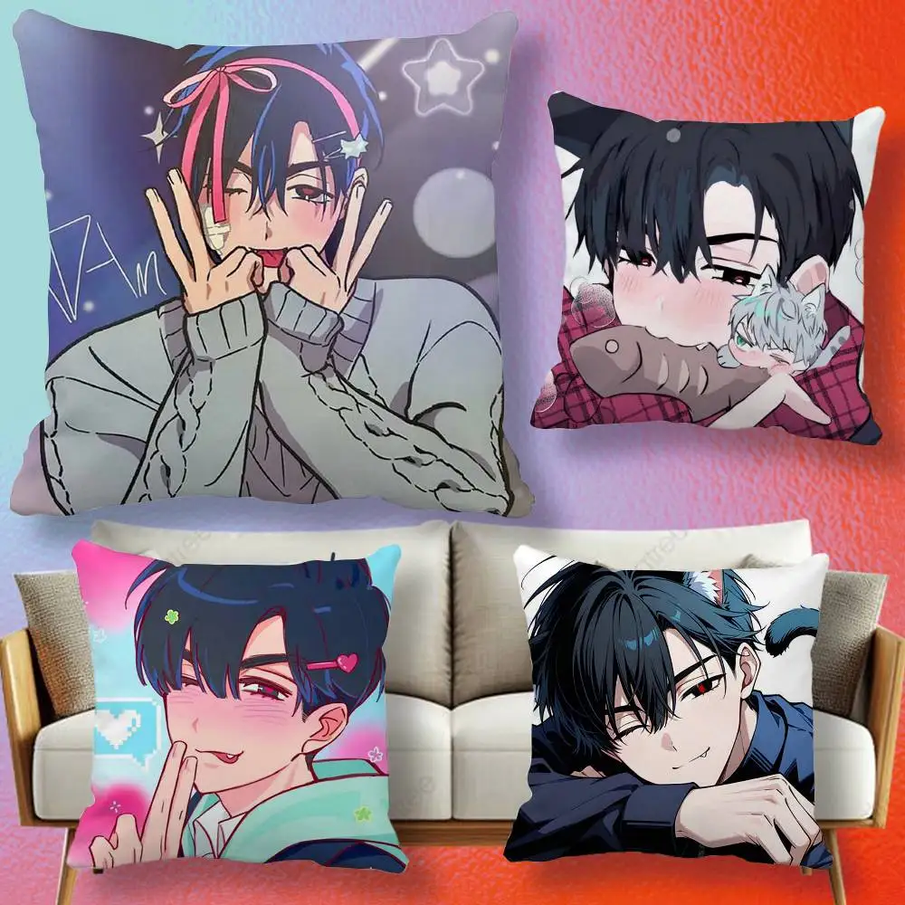 Cute A-Alien S-Stage Ivan  Pillow cover gift High definition digital printing,Surprise vivid pattern Household.