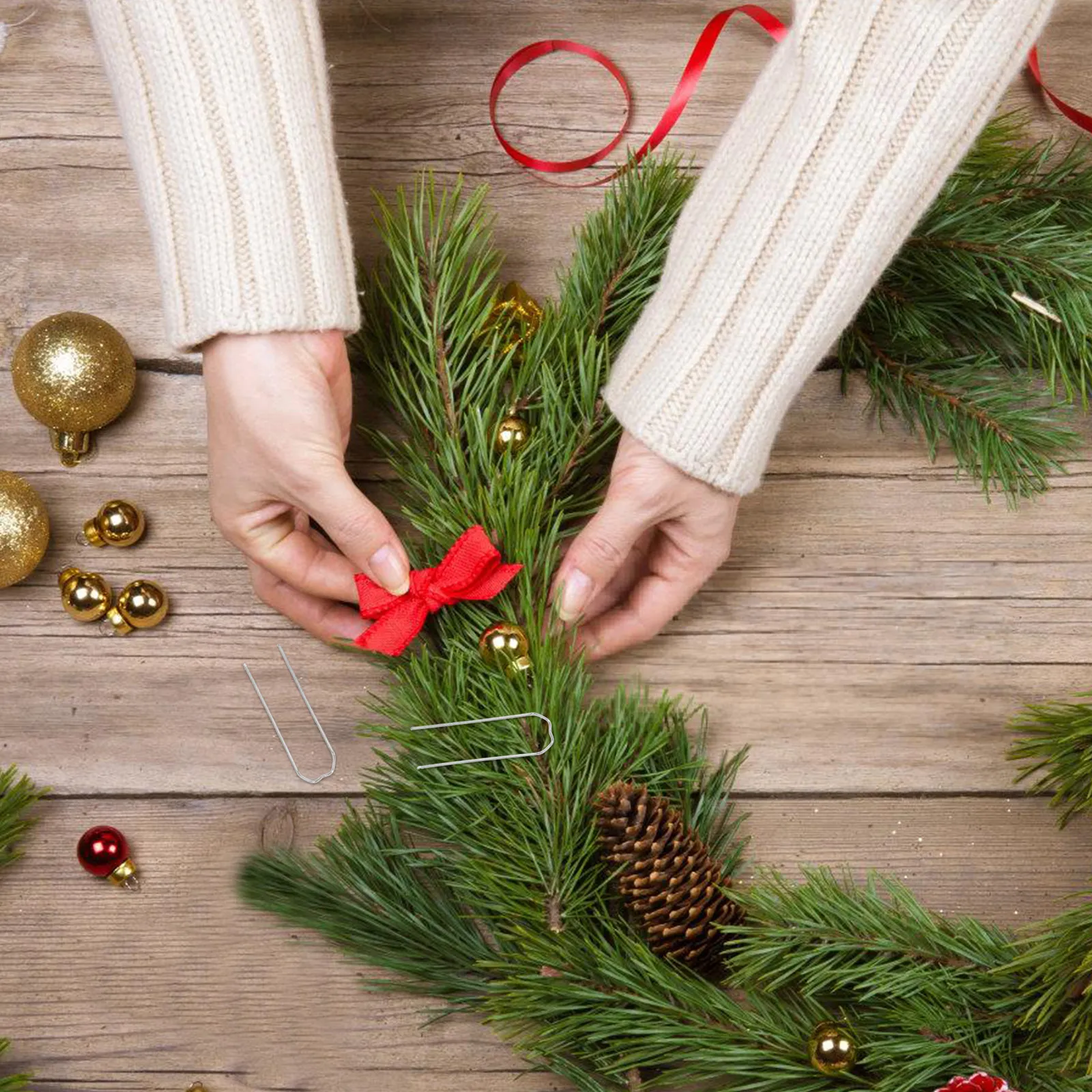 

200 шт. металлических цветочных шпилек для аранжировки цветов, нержавеющие, с острыми концами, для венков, букетов, рукоделия, фиксации растений