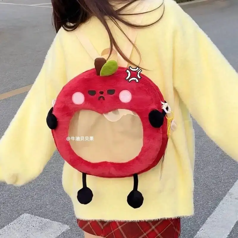 لعبة الحب والمساحة العميقة كوسبلاي Xavier Zayne Sylus Rafayel Caleb حقيبة كتف من القطيفة ذات الفم الكبير وسحاب شفاف