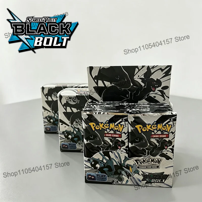 pokemon black bolt booster box Bundle – 7th Sense Collectibles Text vs Black bolt deluxe booster box!