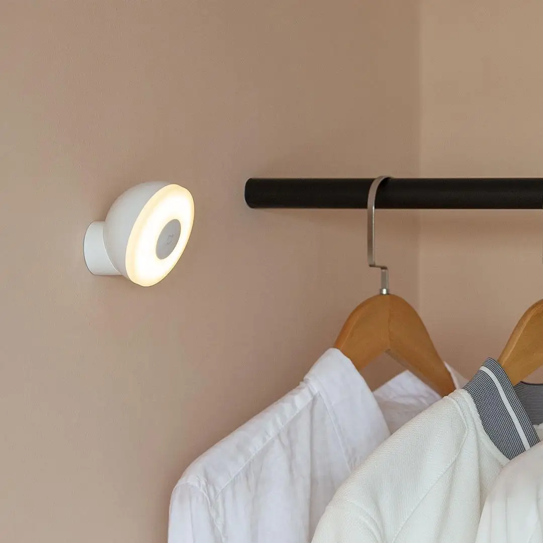 XIAOMI-Veilleuse avec détecteur de mouvement, luminosité réglable, capteur de lumière humaine intelligent, lampe de chambre originale, 2 versions, ata jia