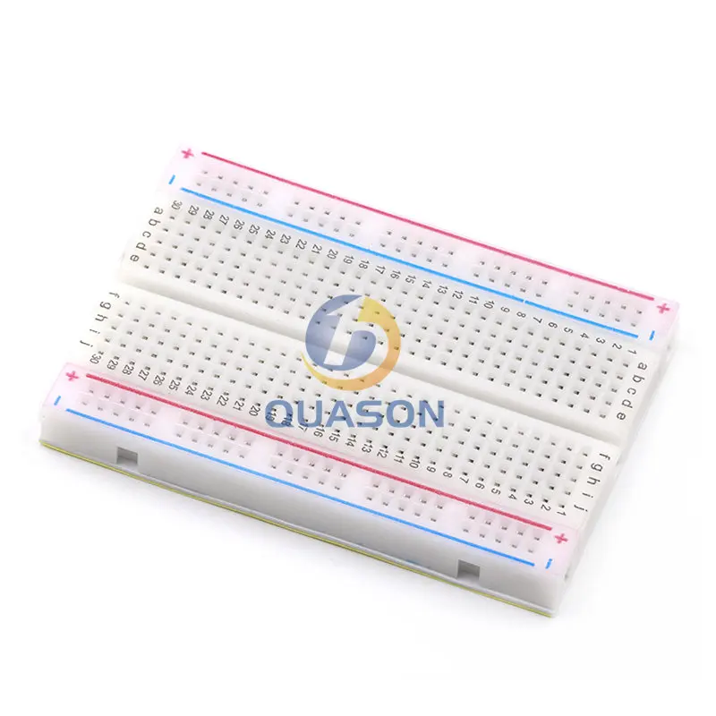 1pcs Quality mini bread board / breadboard 8.5CM x 5.5CM 400 holes