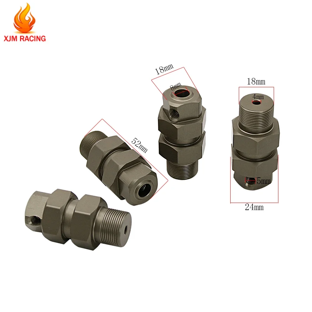 (24 mm) Radadapter-Umrüstsatz für 1/5 HPI FG FS BM5 Big Monster ROFUN ROVAN 4WD TRUCK RC CAR RACING PARTS