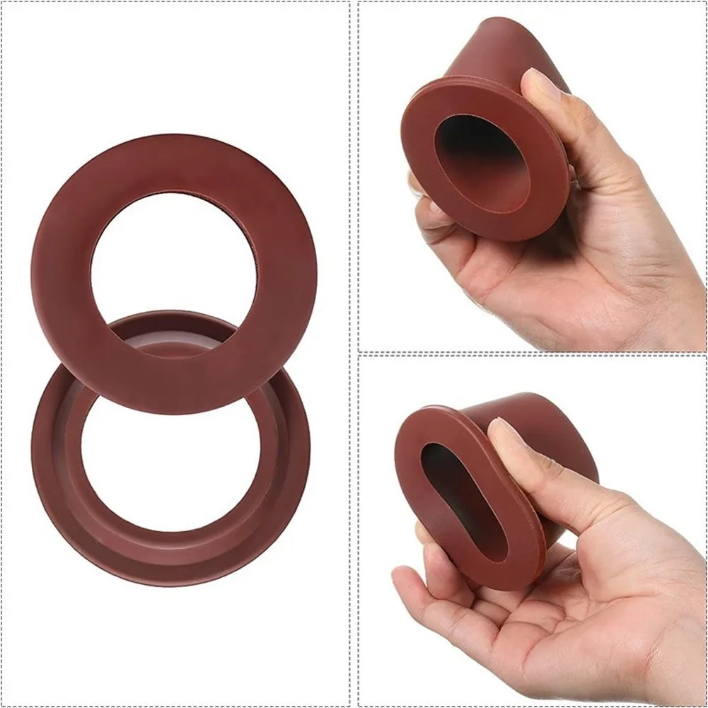 2Pcs Silicone Umbrella Hole Ring Stopper Cone Wedge For Outdoor Table Pool Sleeve-Stabilizer Garden Patio Shade Sail Hardware