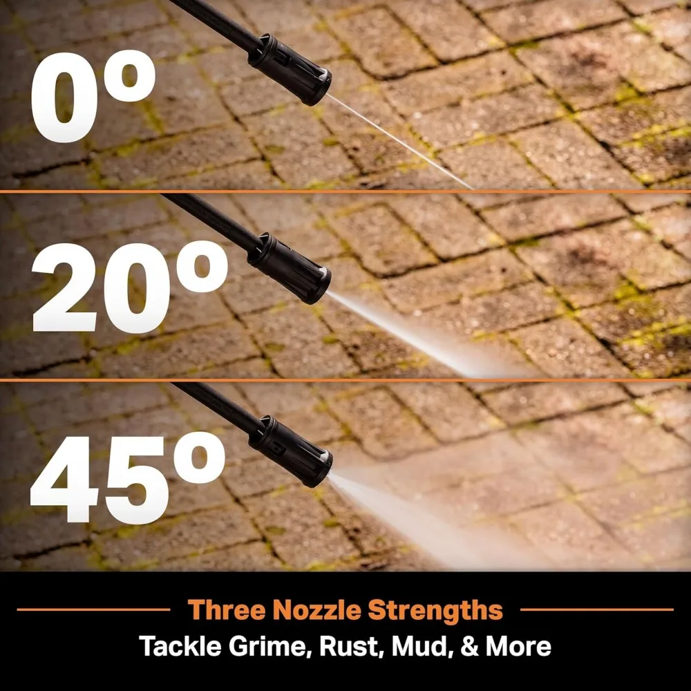 غسالة الضغط الكهربائية 13 أمبير 1.4 GPM 2100 Max PSI مع زجاجة إسفنجية معتمدة من CSA