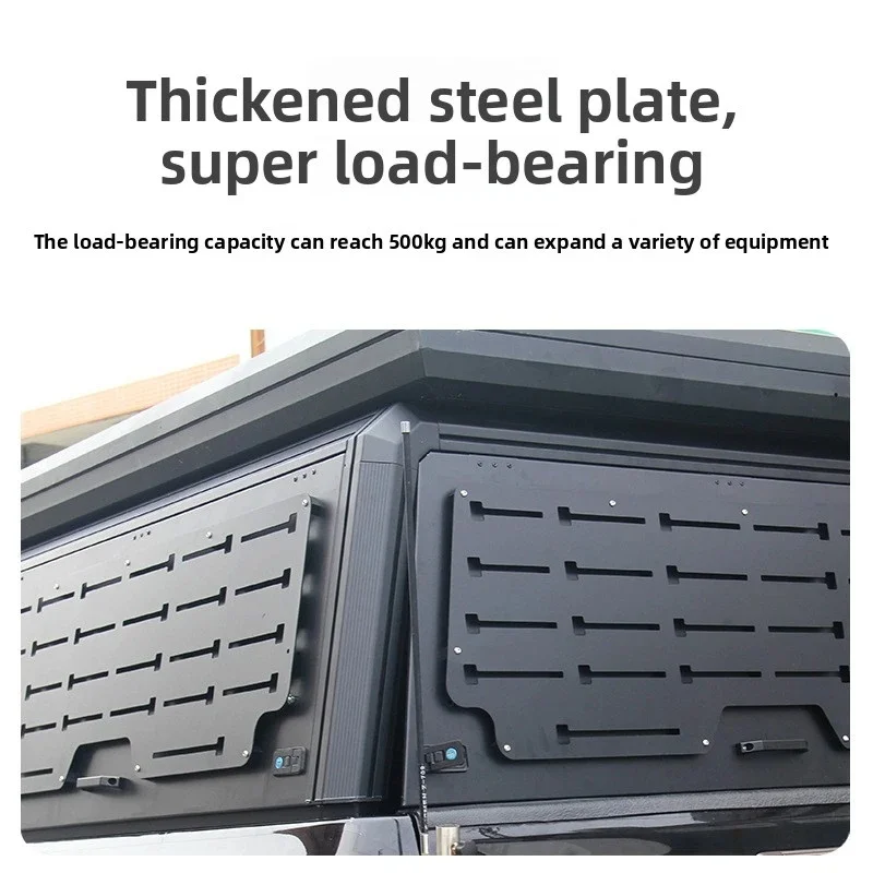 High Quality ized Aluminum Alloy Rear High Cover Pickup Truck Bed Canopy Travel Camping Accsori Cross-Border Kits