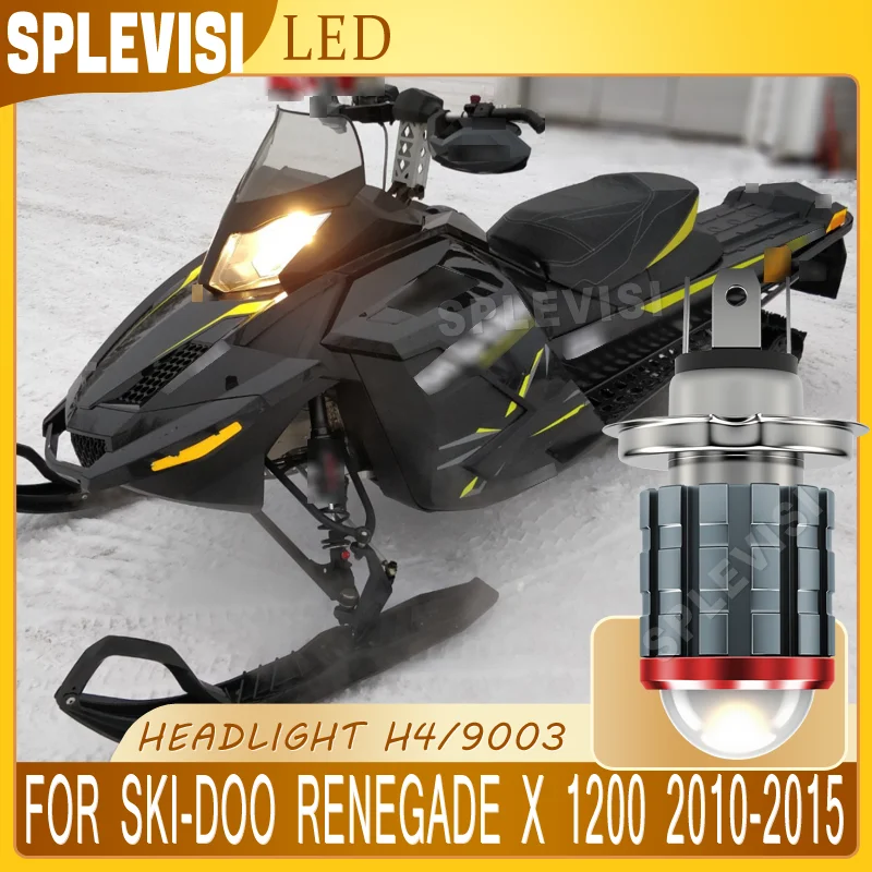 

Easy Install Plug and Play warranty Instant On Motorcycle Headlight For Ski-Doo Renegade X 1200 2010 2011 2012 2013 2014 2015
